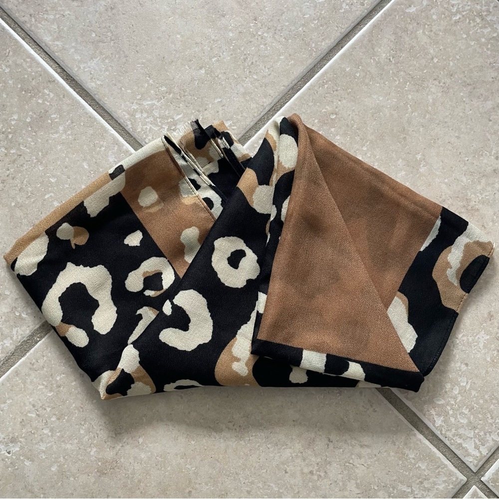 Mud Pie Leopard Scarf